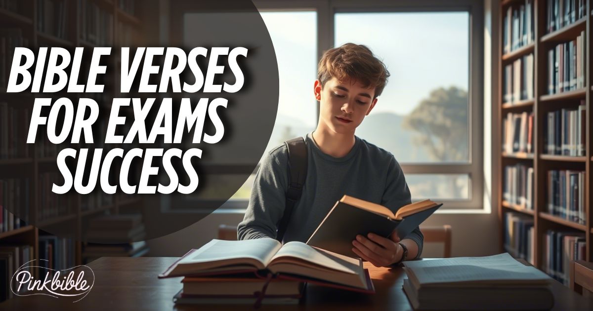 Bible Verses For Exams Success