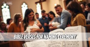 Bible Verses For Naming Ceremony